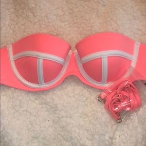 NWT Victoria’s Secret Swim Bandeau 34A